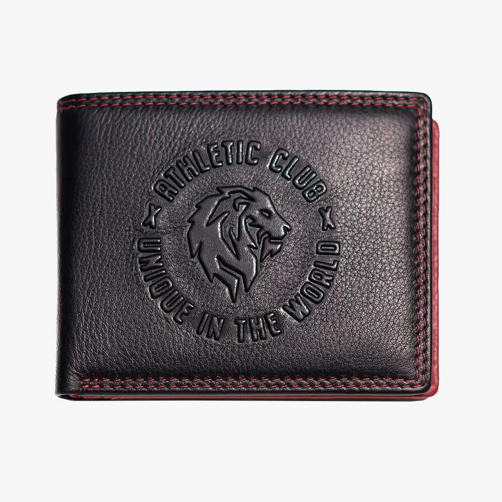 Billetera Americana de Piel, Diseño Unique in The World, Athletic Club Bilbao - Imagen 2