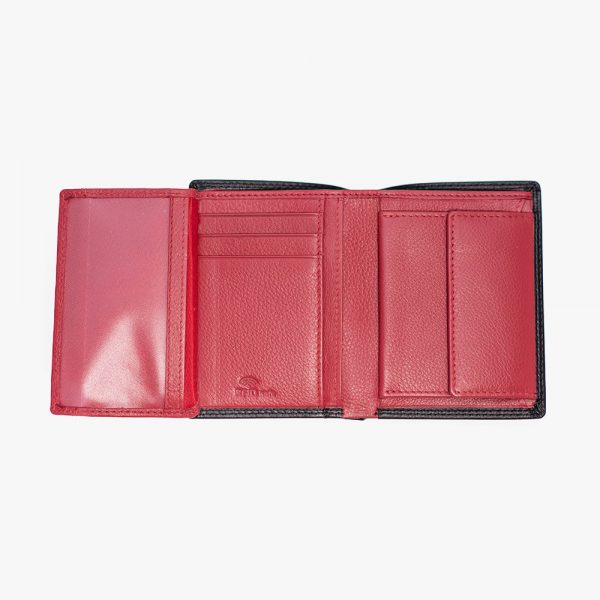 Billetera de Piel con monedero, Diseño Unique in The World - Imagen 5