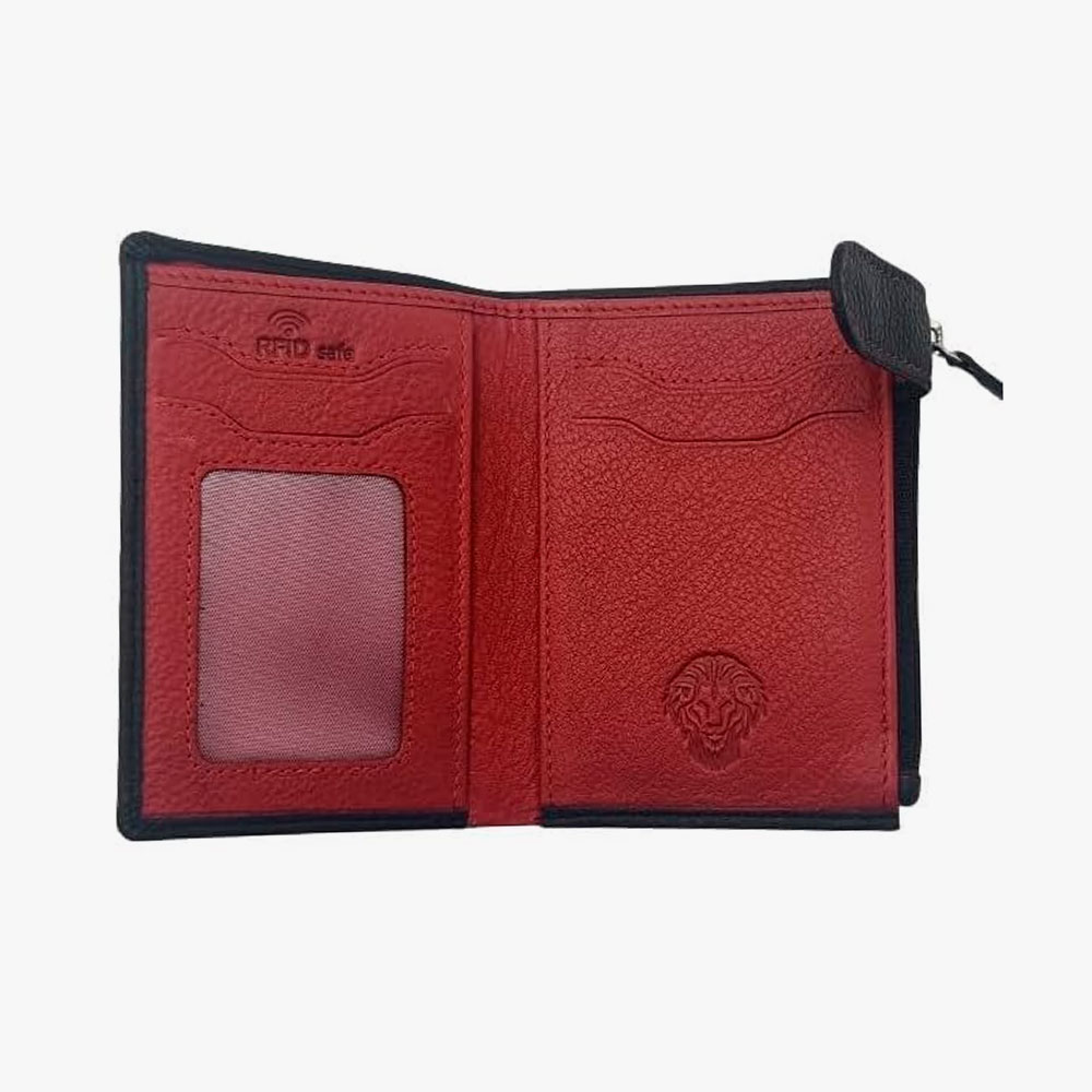 Tarjetero con Monedero, Diseño León - Imagen 2