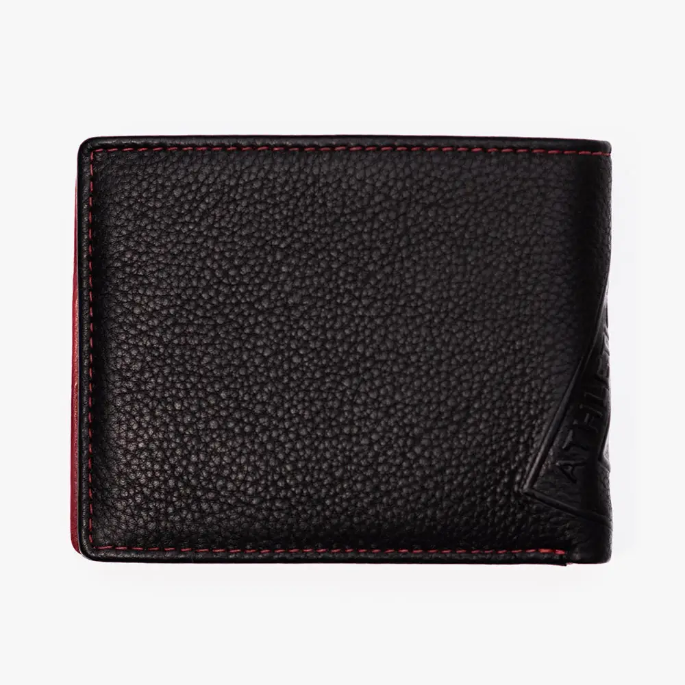 Billetera Americana de Piel, Diseño Escudo Athletic Club Bilbao - Imagen 3