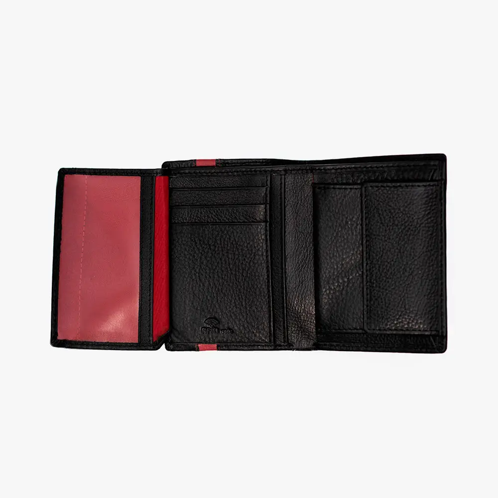 Billetera con Monedero, Diseño Franja Roja Athletic Club Bilbao - Imagen 4