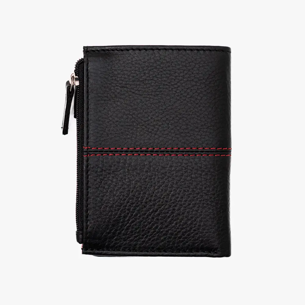 Tarjetero Monedero de Piel, Diseño Nombre y Escudo Athletic Club Bilbao - Imagen 6