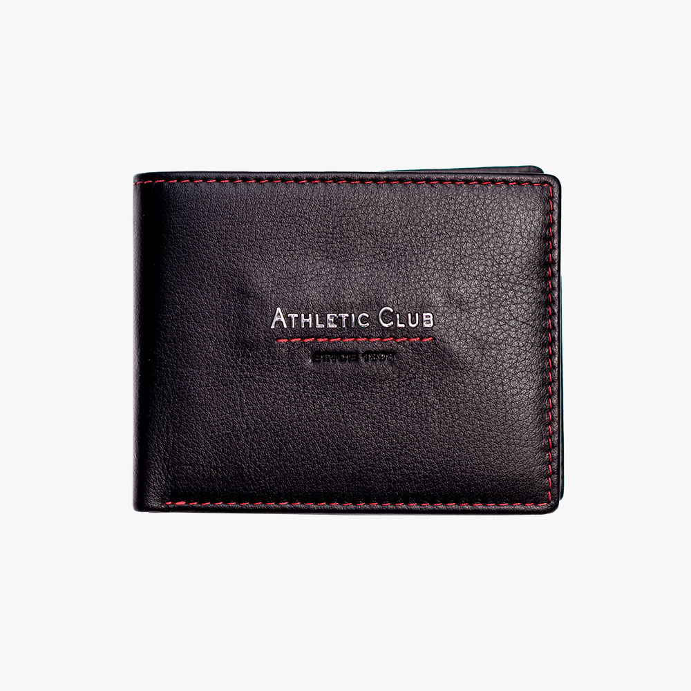 Billetera Americana de Piel, Diseño Letras Metálicas - Imagen 2