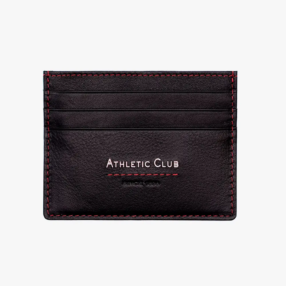 Tarjetero de Piel, Diseño Letras Metálicas Athletic Club Bilbao - Imagen 2