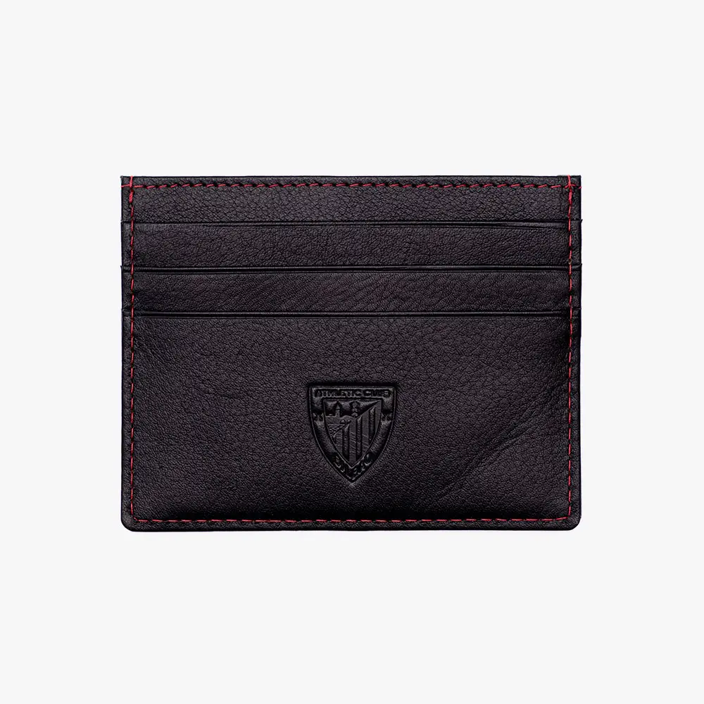 Tarjetero de Piel, Diseño Letras Metálicas Athletic Club Bilbao - Imagen 3