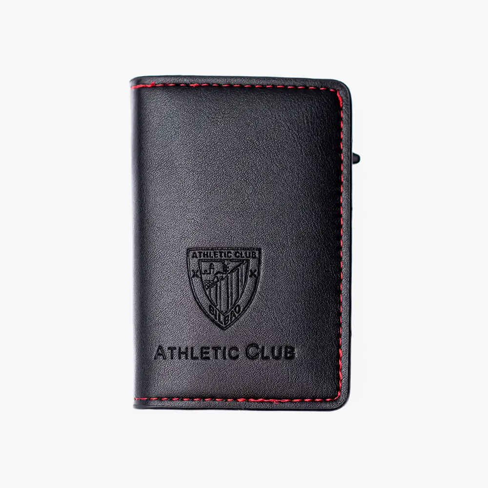 Tarjetero automático de piel imán Athletic Club Bilbao - Imagen 2