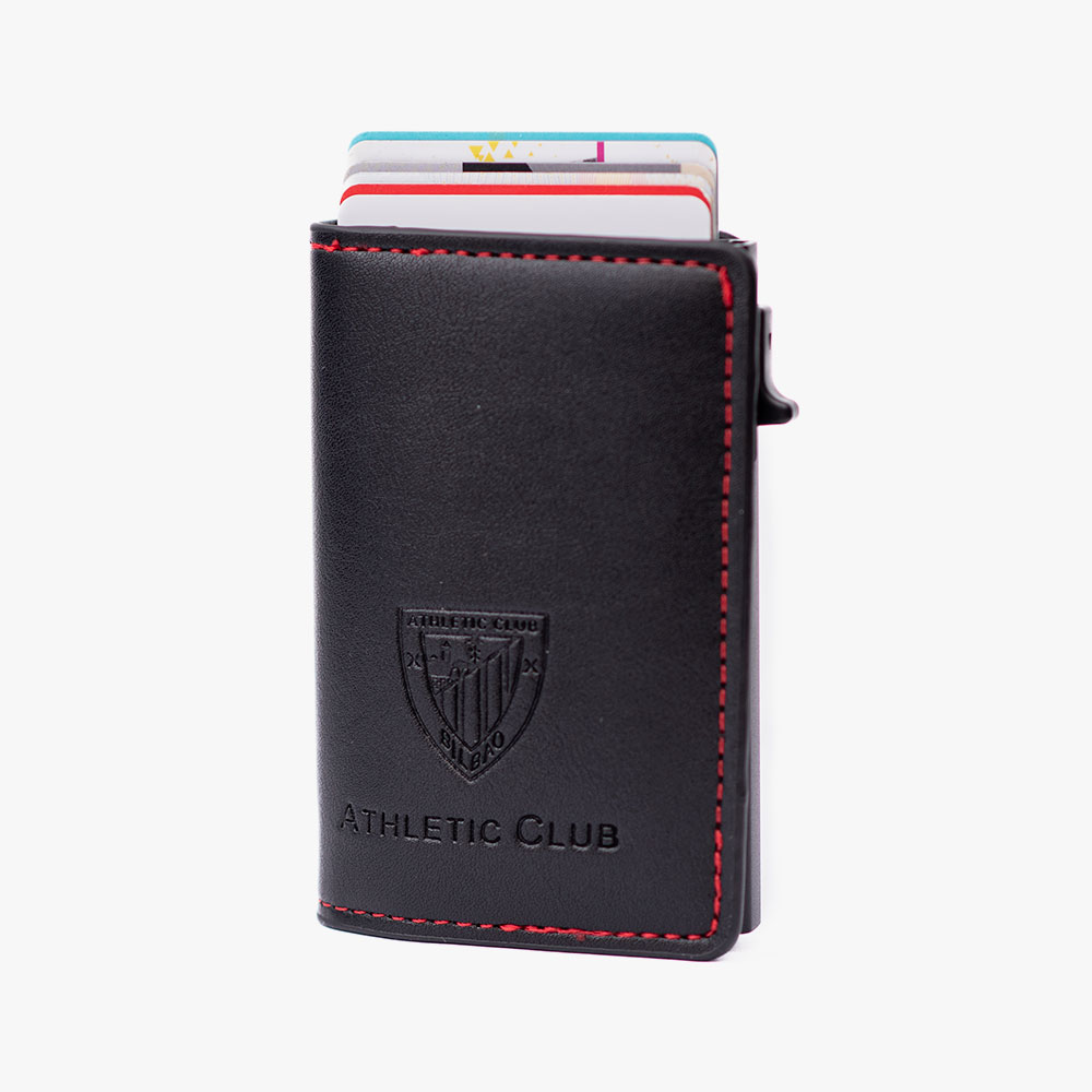 Tarjetero automático de piel imán - Imagen 3