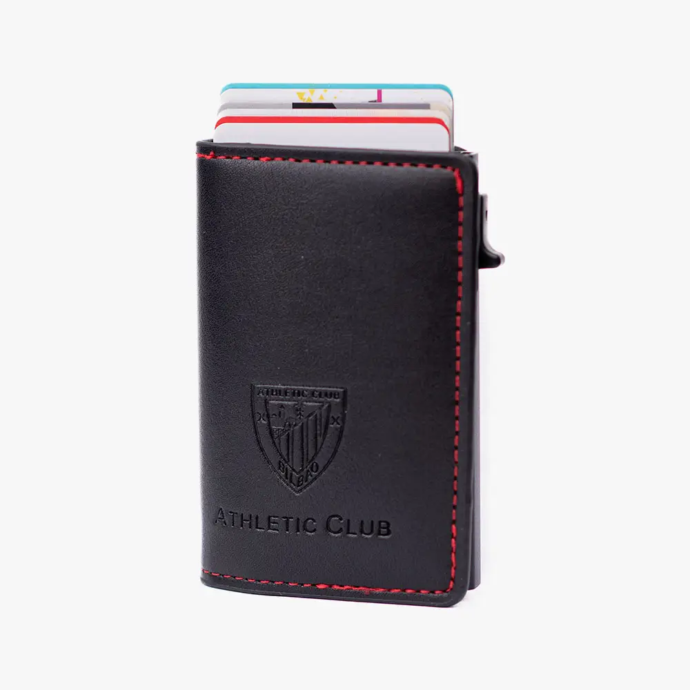 Tarjetero automático de piel imán Athletic Club Bilbao - Imagen 4