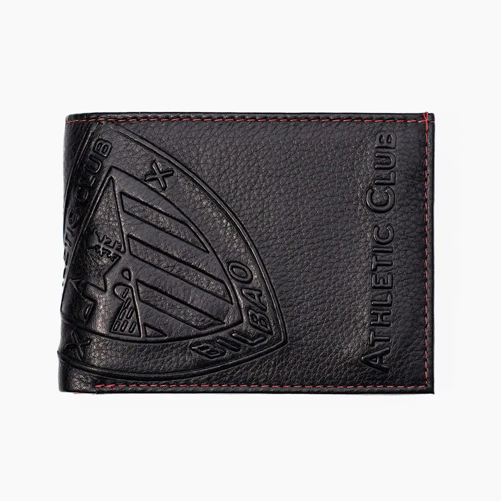 Billetera Americana de Piel, Diseño Escudo Athletic Club Bilbao - Imagen 2