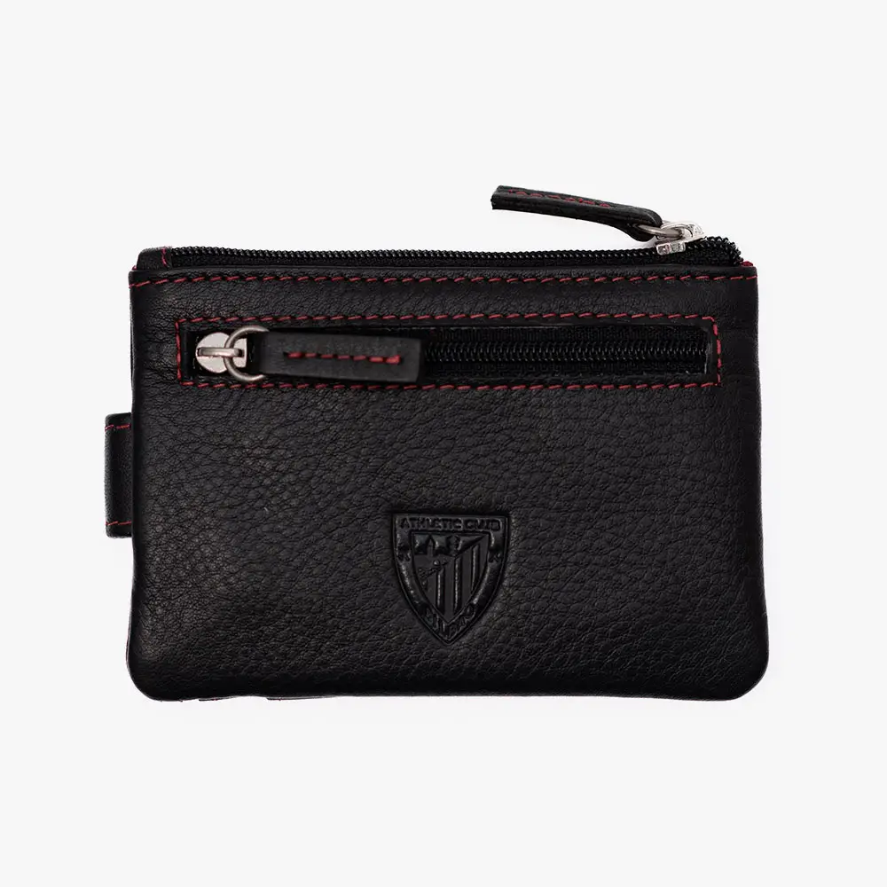 Monedero Tarjetero de Piel, Diseño Escudo Athletic Club Bilbao - Imagen 4