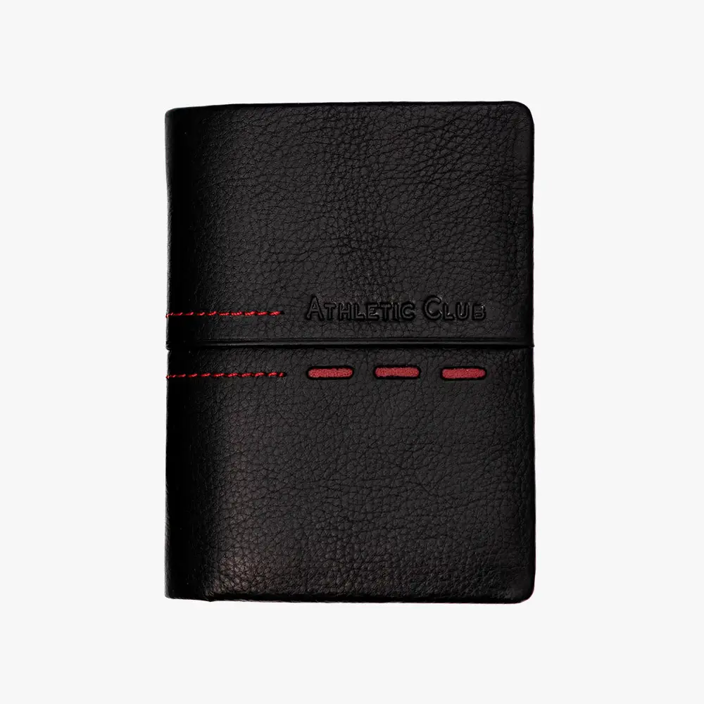 Billetera Clásica de Piel, Diseño Costura Athletic Club Bilbao - Imagen 2