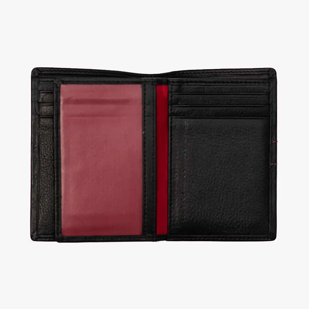 Billetera Clásica de Piel, Diseño Costura Athletic Club Bilbao - Imagen 5