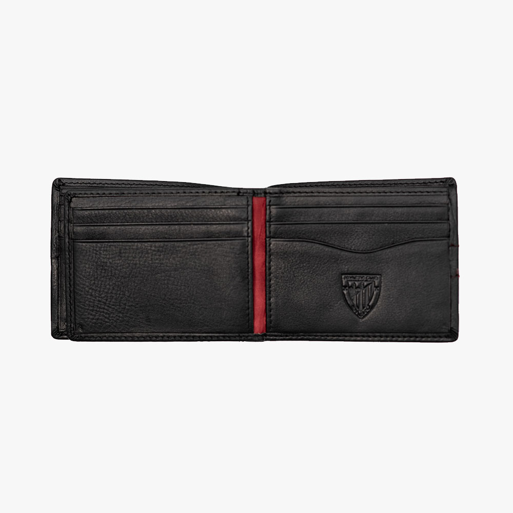 Billetera Americana de Piel, Diseño Costura - Imagen 4