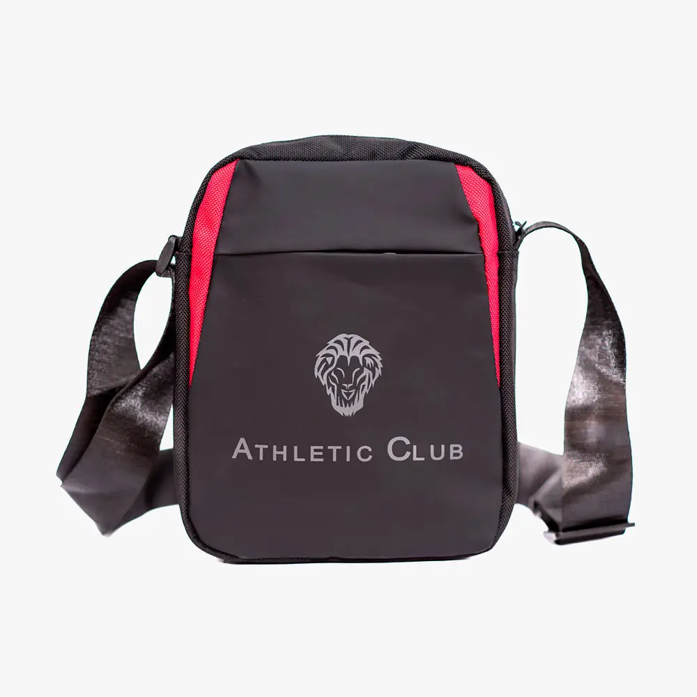 Bolso Bandolera deportivo negro Athletic Club Bilbao - Imagen 4