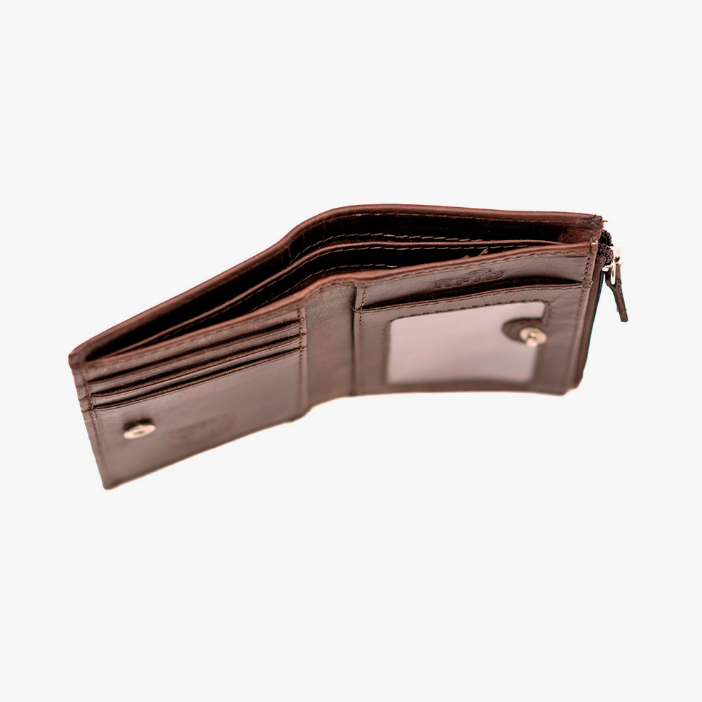 Tarjetero con Monedero Piel Marrón, Diseño AC Athletic Club Bilbao - Imagen 5