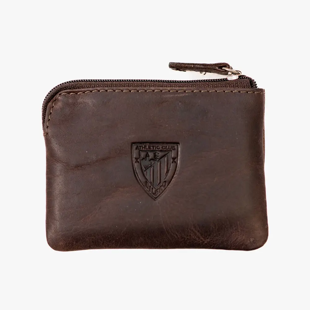 Monedero de Piel Marrón, Diseño AC Athletic Club Bilbao - Imagen 4