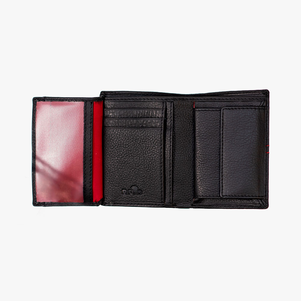 Billetera Clásica con monedero de Piel, Diseño AC, Athletic Club Bilbao - Imagen 5