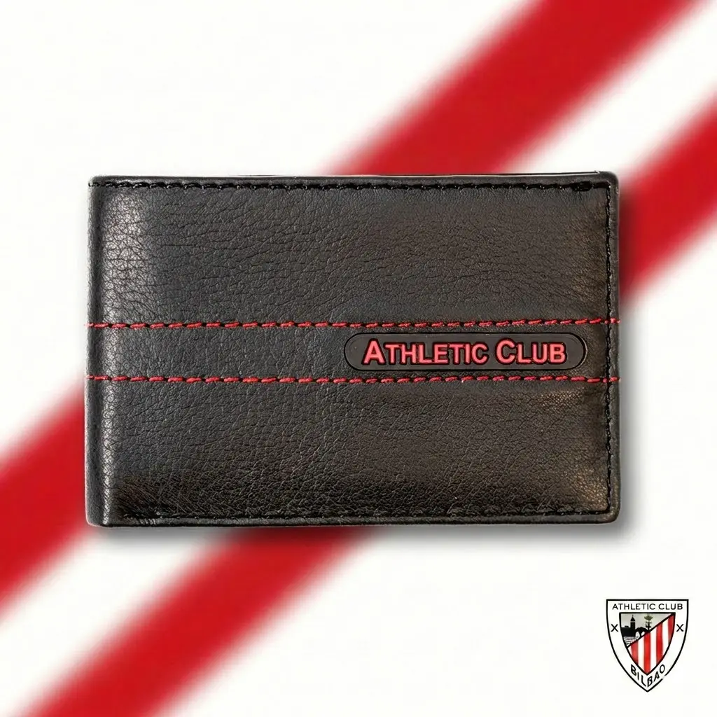 Billetera americana, Diseño logo engomado Athletic Club Bilbao