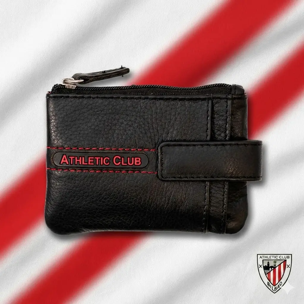 Monedero Tarjetero, Diseño logo engomado Athletic Club Bilbao